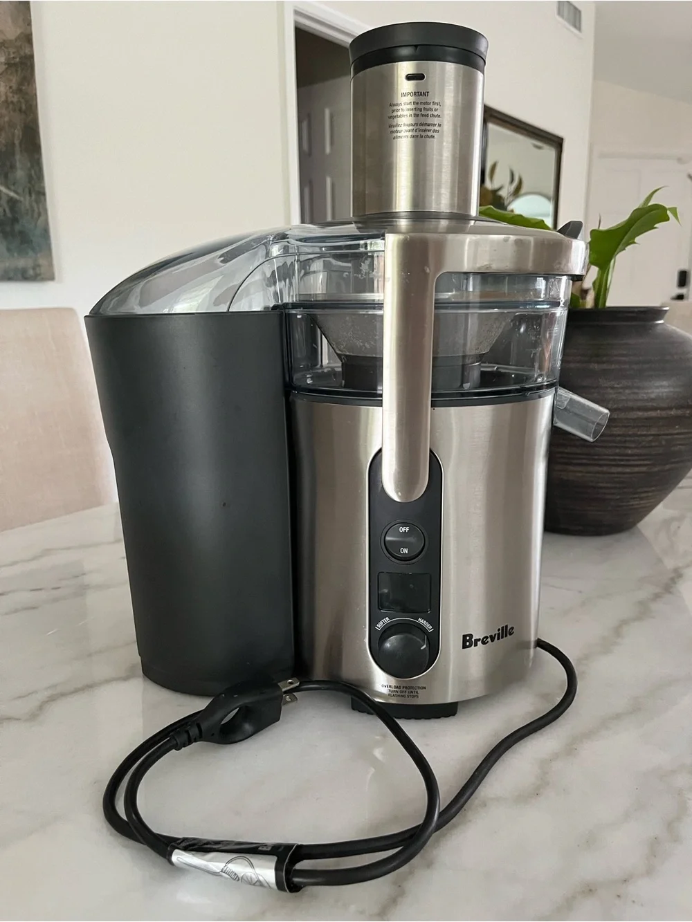 Breville Stainless Steel 5-Speed Juicer